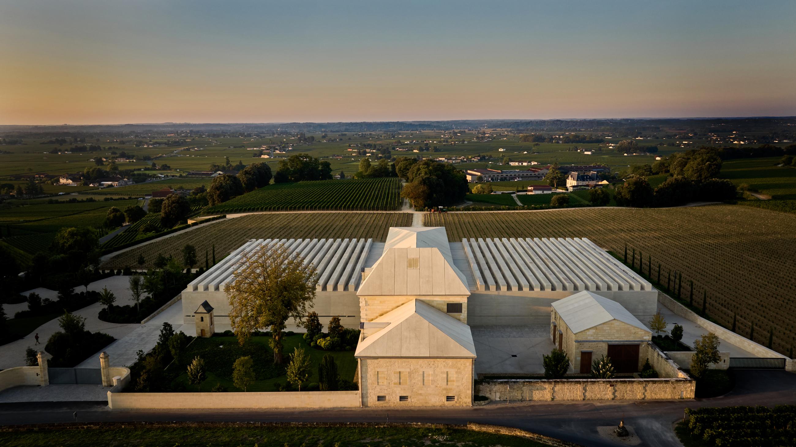 Winery Bélair-Monange Winery du Château Bélair-Monange - Crédit : Florent Larronde